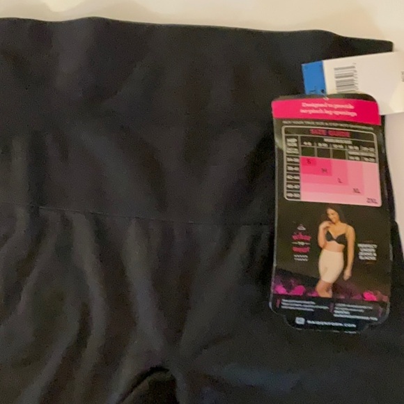 Maidenform Shapes Thigh Slimmer Firm Women’s XL Black Shaper Shapesear - Picture 4 of 7